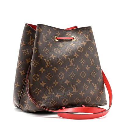 Louis Vuitton Monogram Neonoe MM  Coquelicot 3 of 13