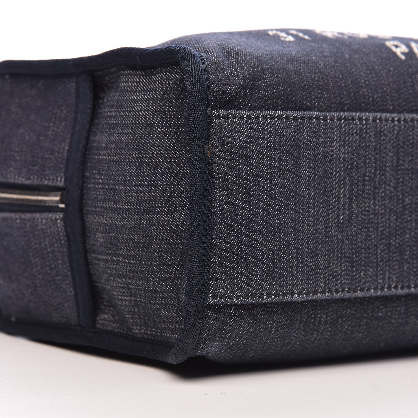 Denim Deauville Bowling Bag Dark Blue