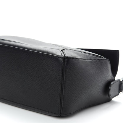 Loewe Grained Calfskin Small Puzzle Bag Black 9 of 9