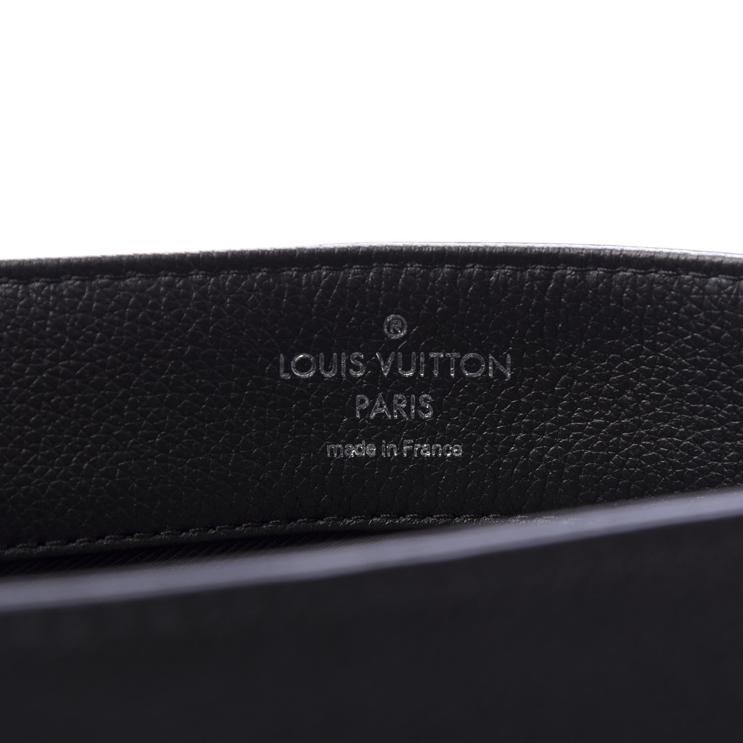 Louis Vuitton Soft Calfskin Eyelet Lockme II Top Handle Gris Silver 7 of 10