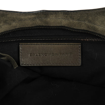 Balenciaga Baby Daim Suede Classic Hardware City Olive 6 of 8