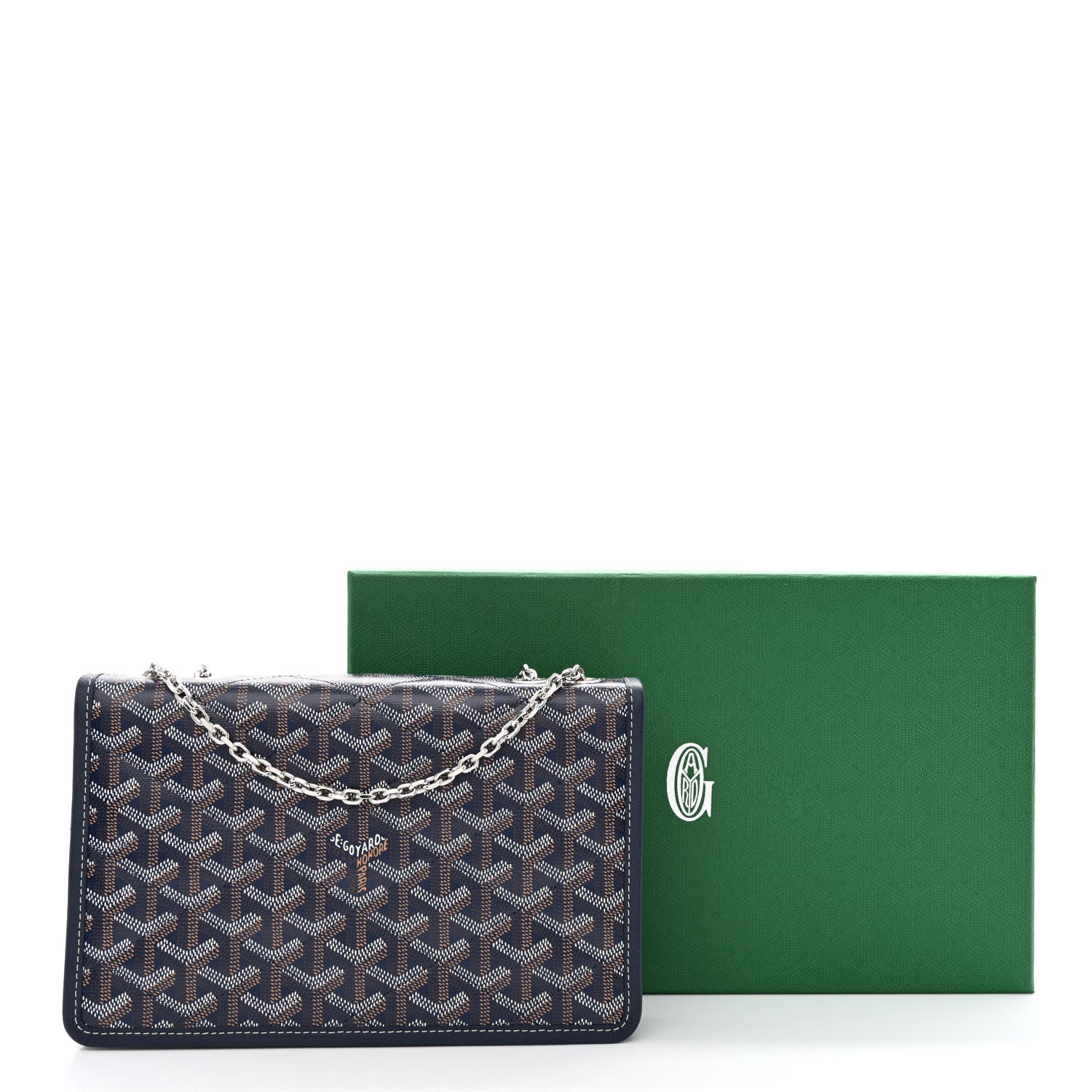Goyard Goyardine Alexandre III Bag Navy 11 of 11