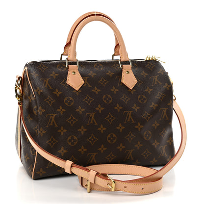 Louis Vuitton Monogram Speedy Bandouliere 30 3 of 10