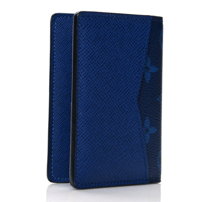 Louis Vuitton Taigarama Pocket Organizer NM Cobalt 3 of 7