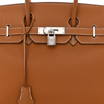 Hermes Togo Birkin 35 Gold 8 of 10