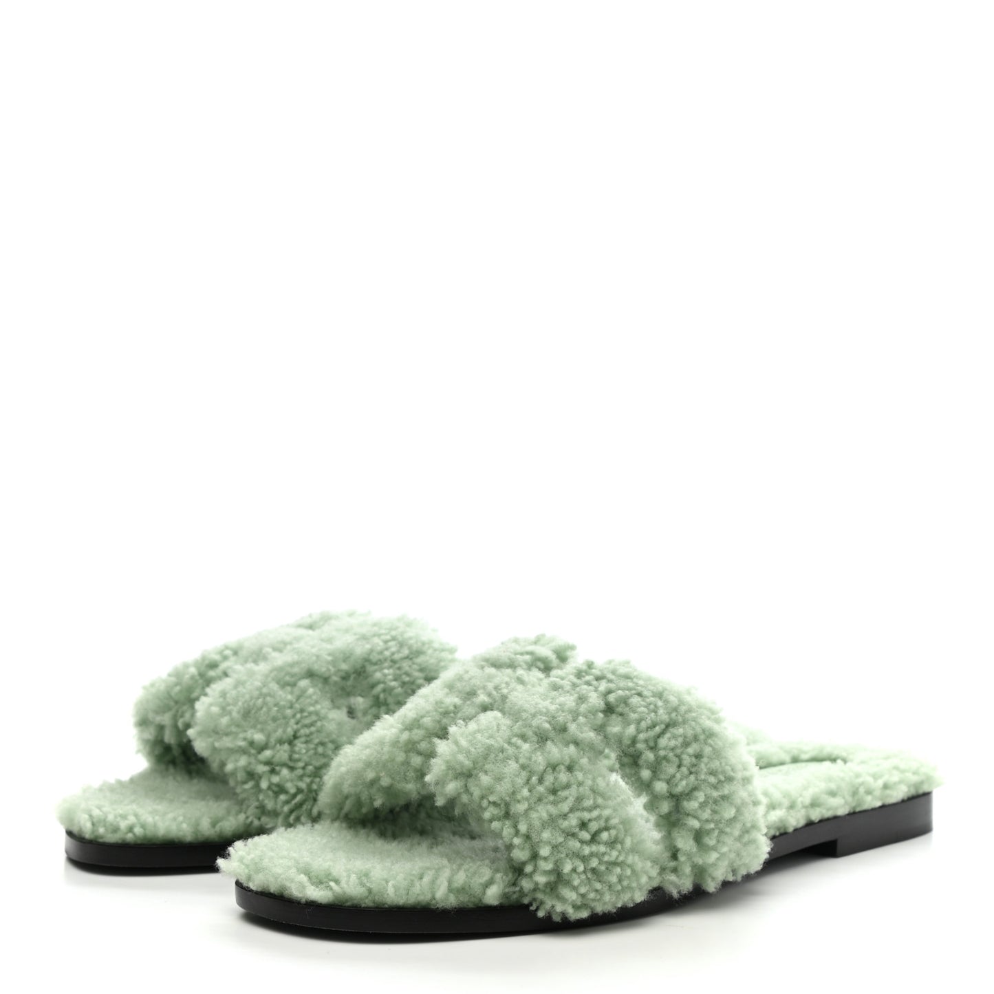 Woolskin Oran Sandals 38 Vert D’Eau