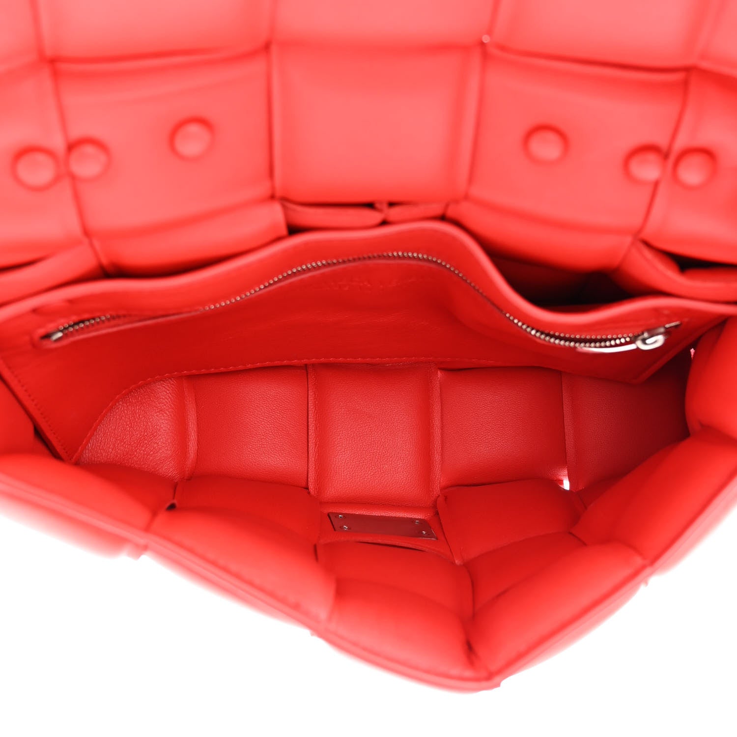Bottega Veneta Lambskin Maxi Intreccio Padded Chain Cassette Crossbody Bag Nail Polish 5 of 10