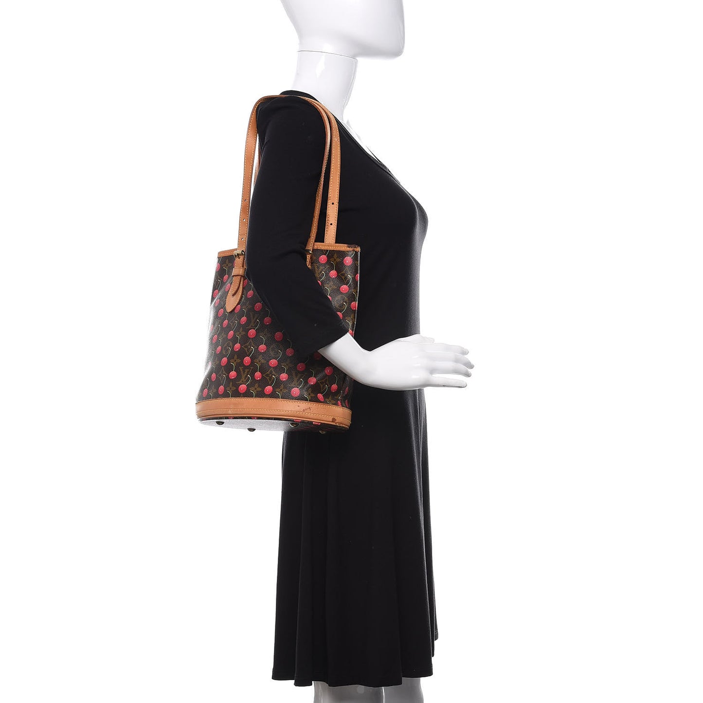 Monogram Cerises Bucket Bag