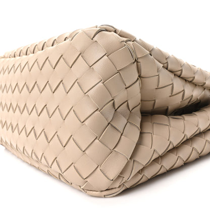 Bottega Veneta Nappa Intrecciato Small Campana Shoulder Bag Ecru 10 of 10