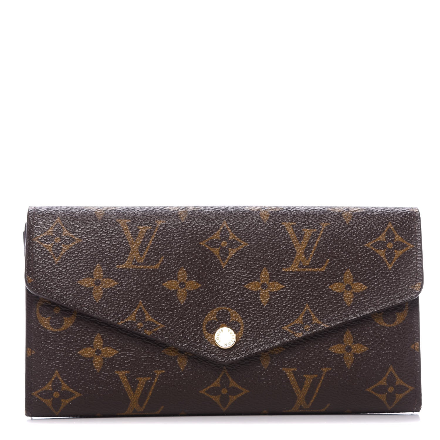 Louis Vuitton Monogram Sarah Wallet NM 1 of 8