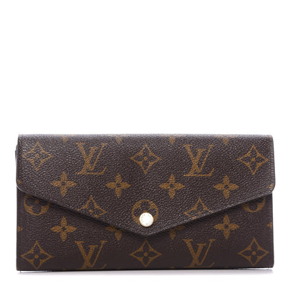 Louis Vuitton Monogram Sarah Wallet NM 1 of 8