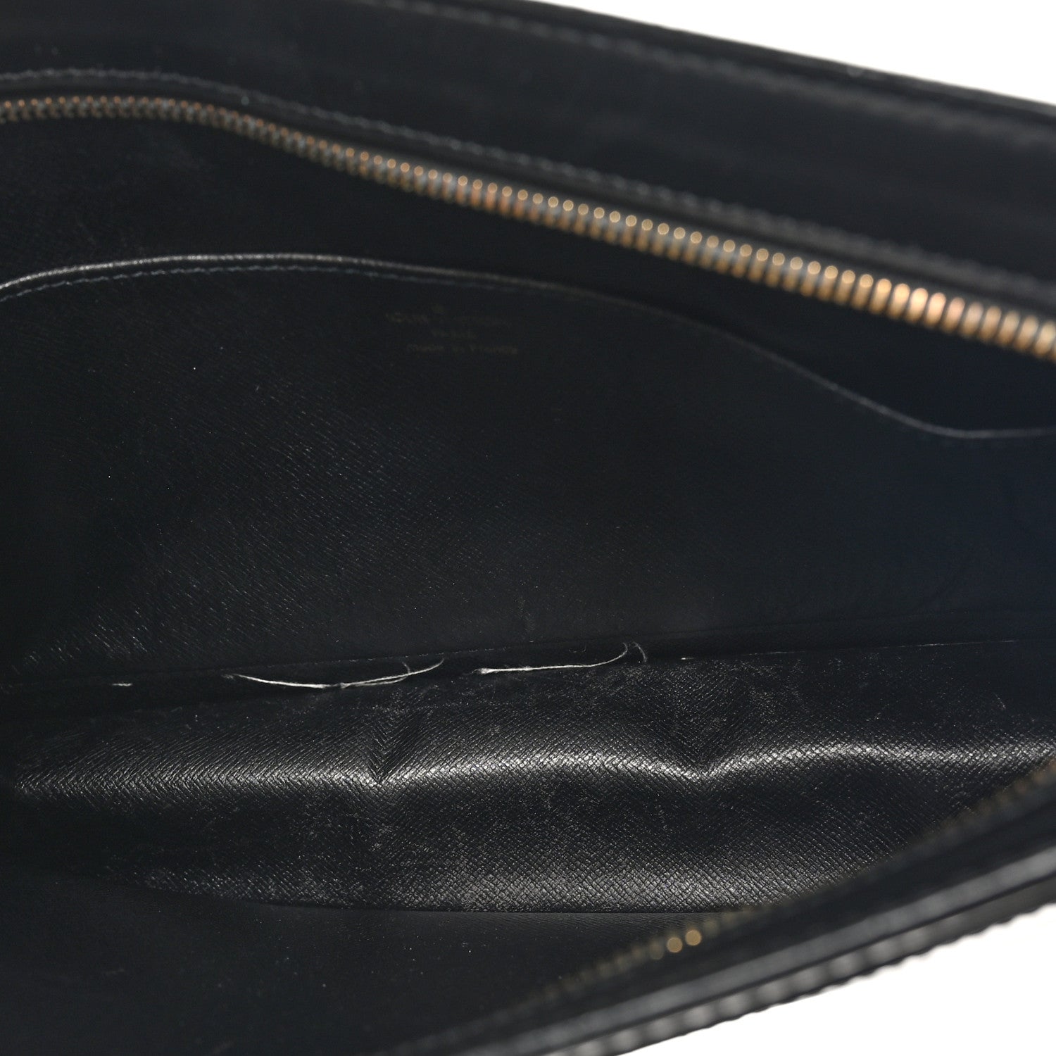 Louis Vuitton Epi Pouchette Homme Black 5 of 6