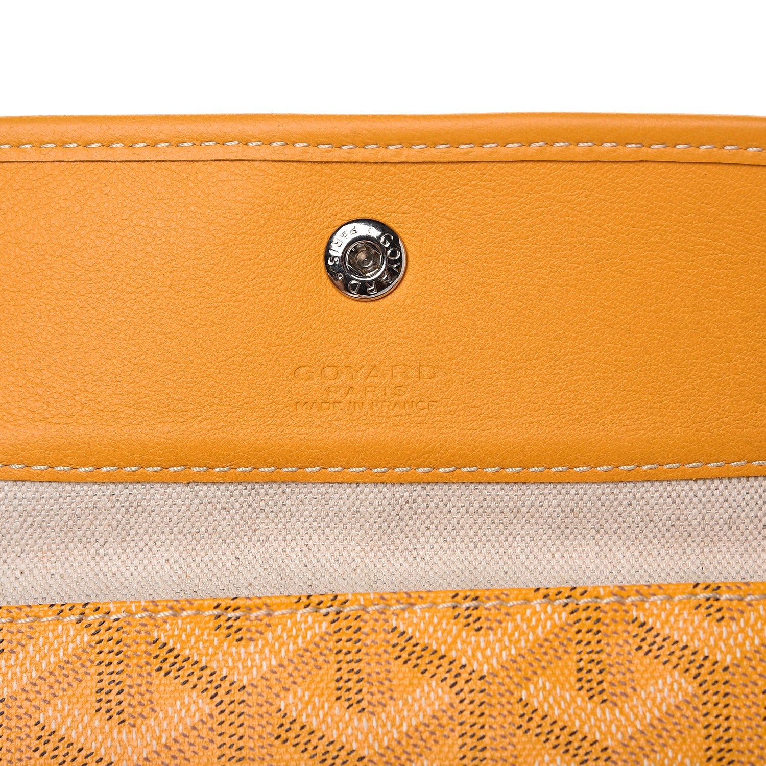 Goyard Goyardine Saint Louis GM Yellow 7 of 8