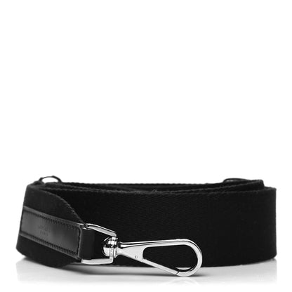 Goyard Canvas Calfskin Adjustable Shoulder Strap Black 1 of 6