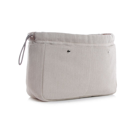 Hermes Canvas Barenia Fourbi 30 GM Pouch Naturel Fauve 3 of 9