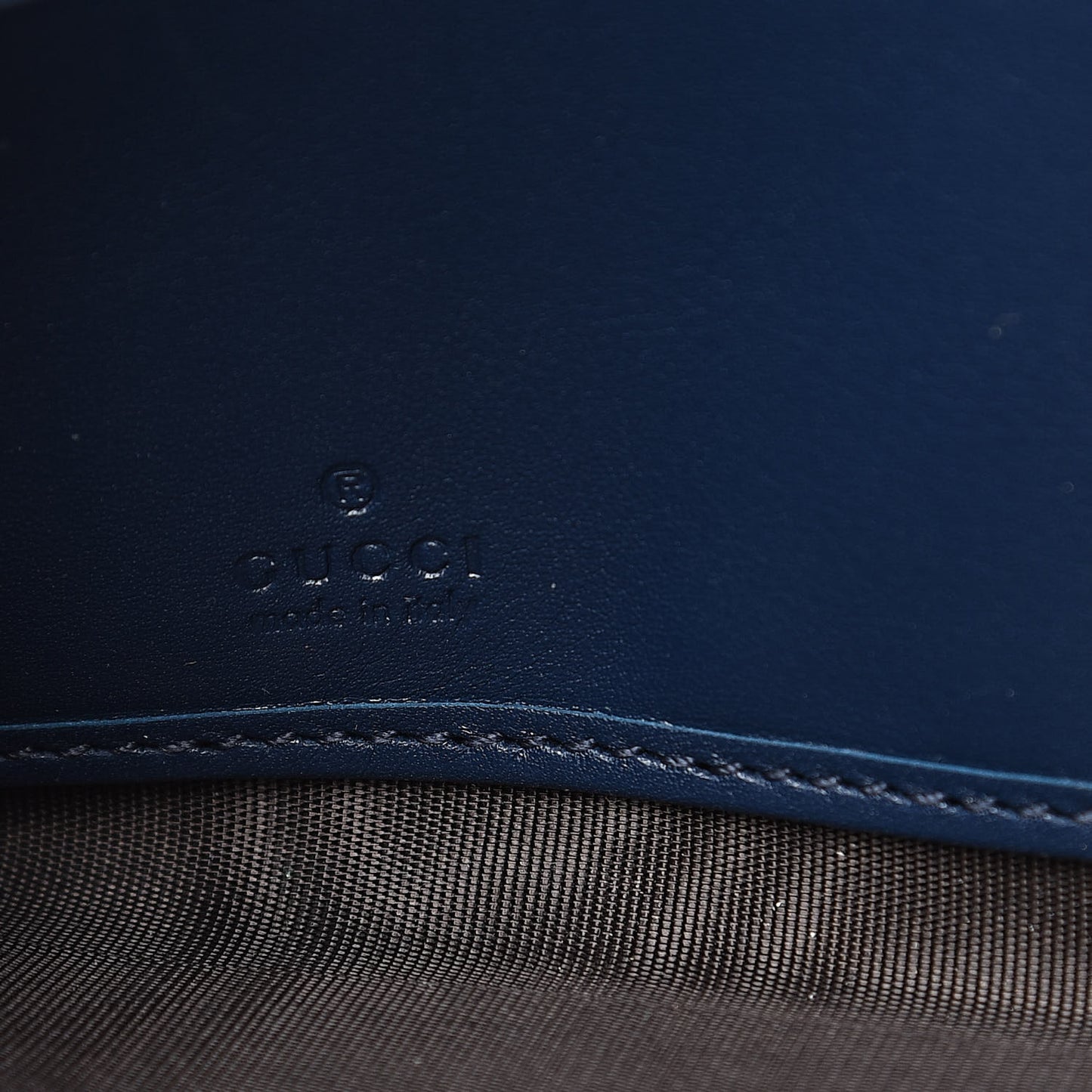 Calfskin Matelasse GucciGhost GG Marmont Zip Around Wallet Blue Agata Hibiscus Red