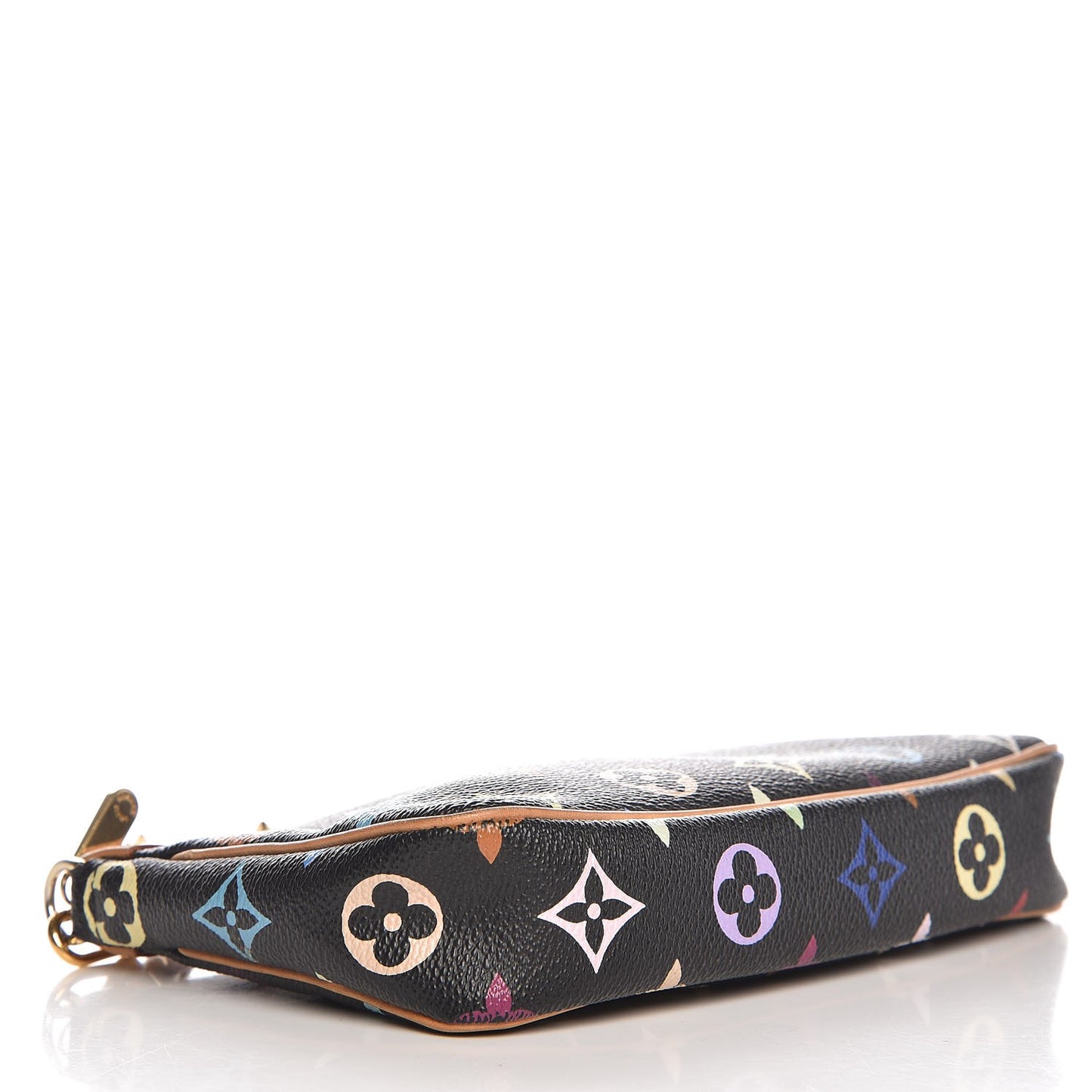Monogram Multicolor Pochette Accessories Black
