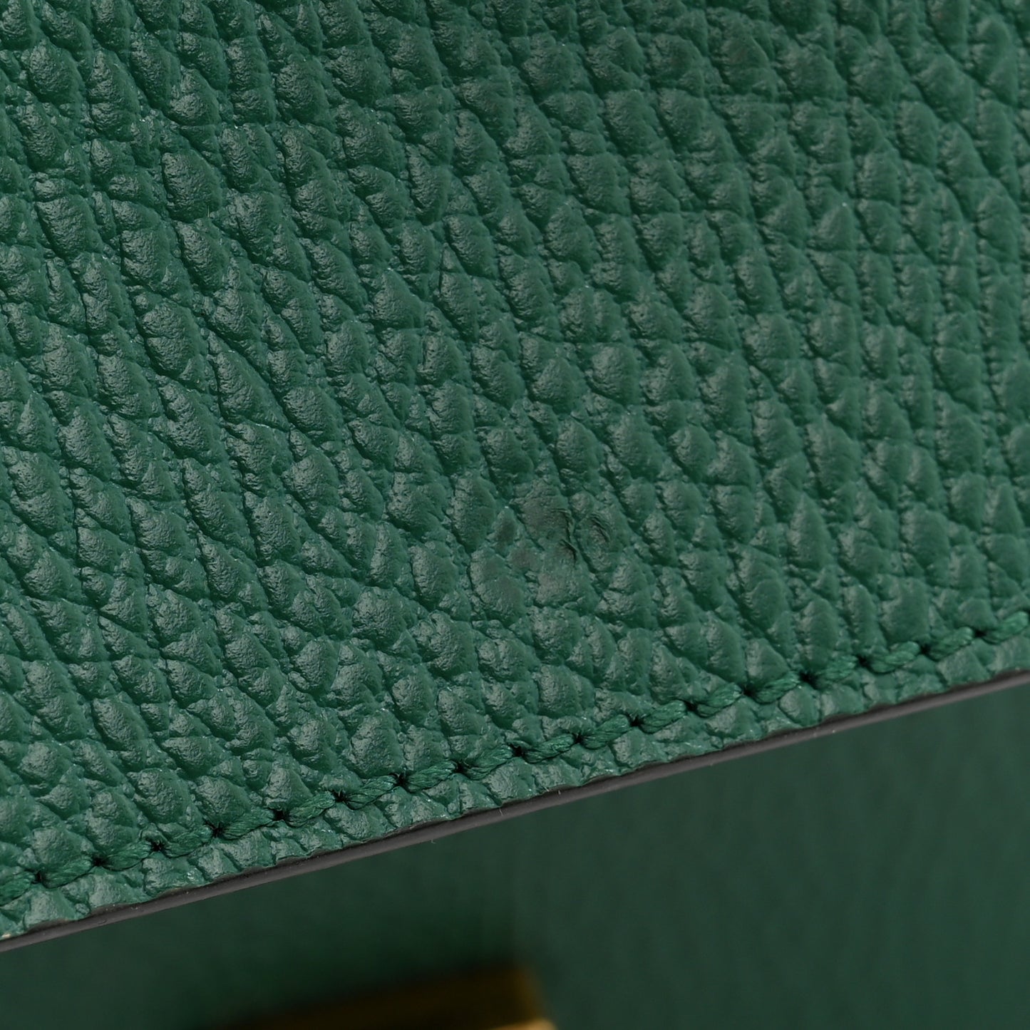 Pebbled Calfskin Small Dionysus Shoulder Bag Emerald