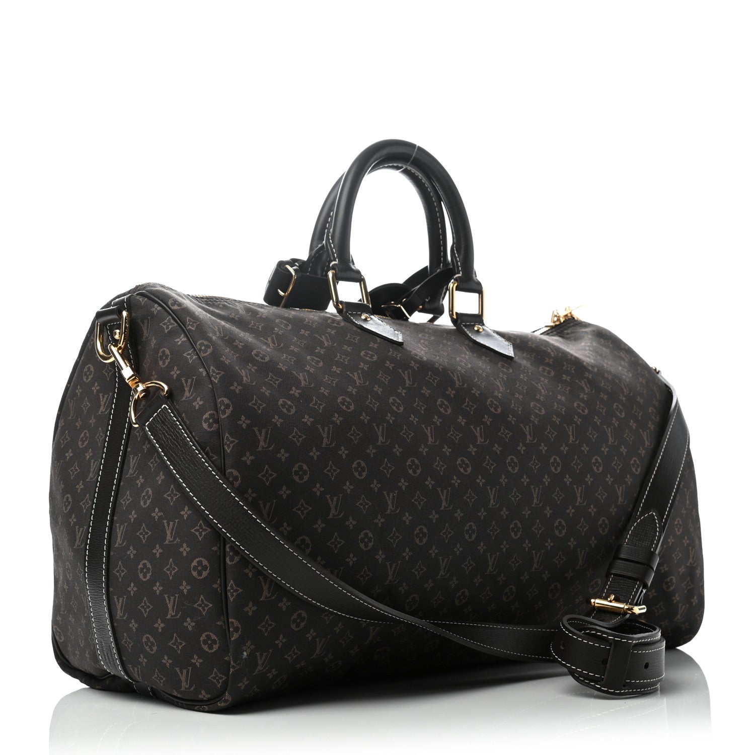 Louis Vuitton Monogram Idylle Speedy Voyage Bandouliere 45 Fusain 2 of 5