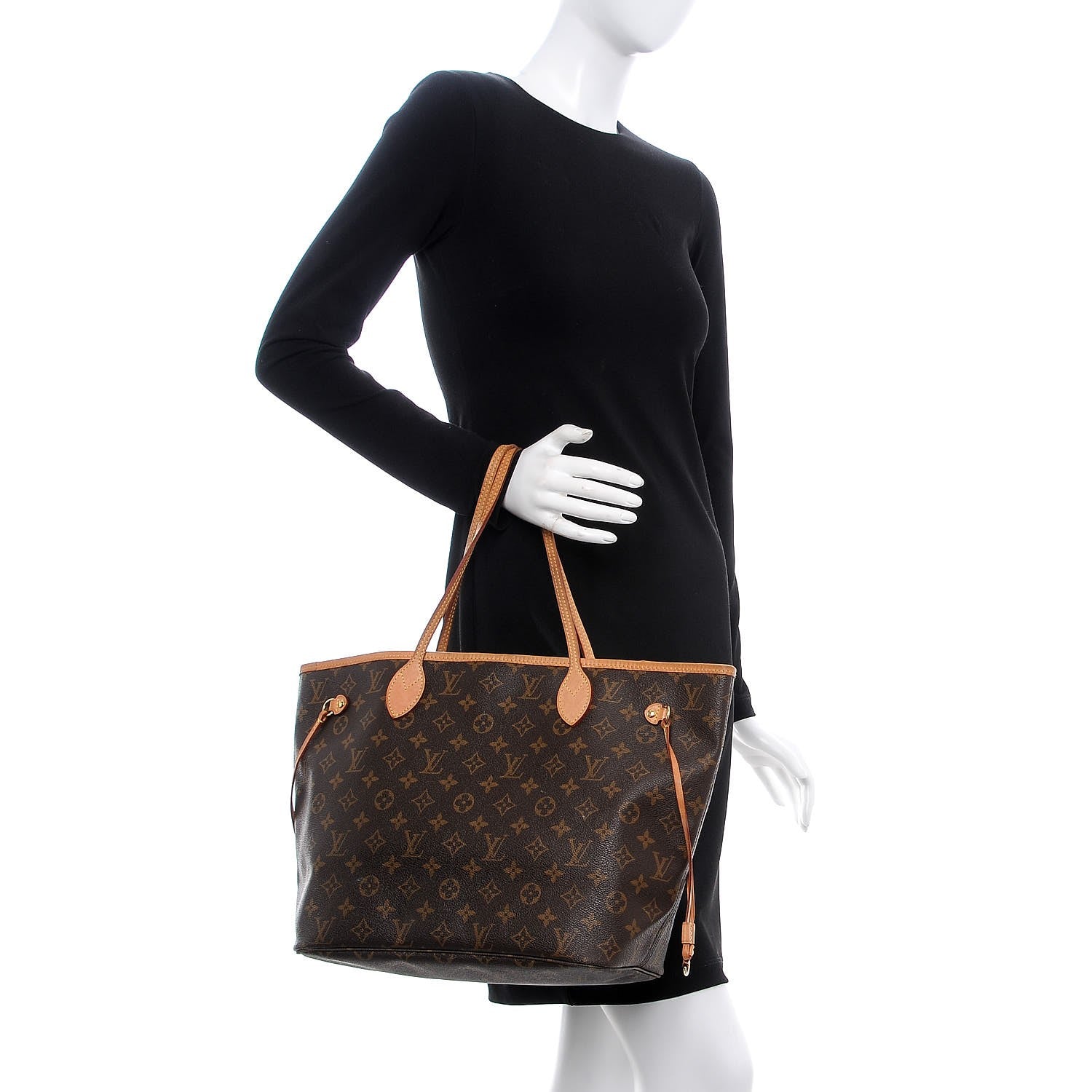 Louis Vuitton Monogram Neverfull MM 2 of 14