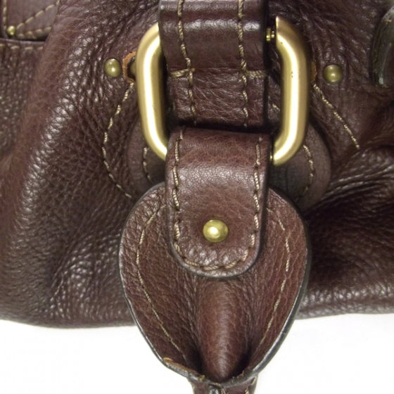 Chloe Leather Paddington Satchel Brown 15 of 17