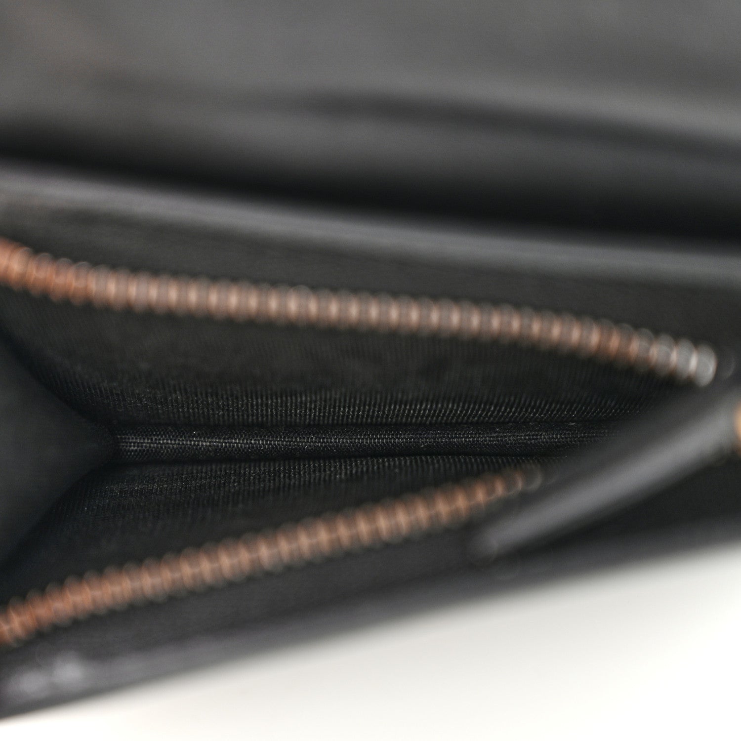 Gucci Calfskin Queen Margaret Card Case Wallet Black Mystic White 6 of 11