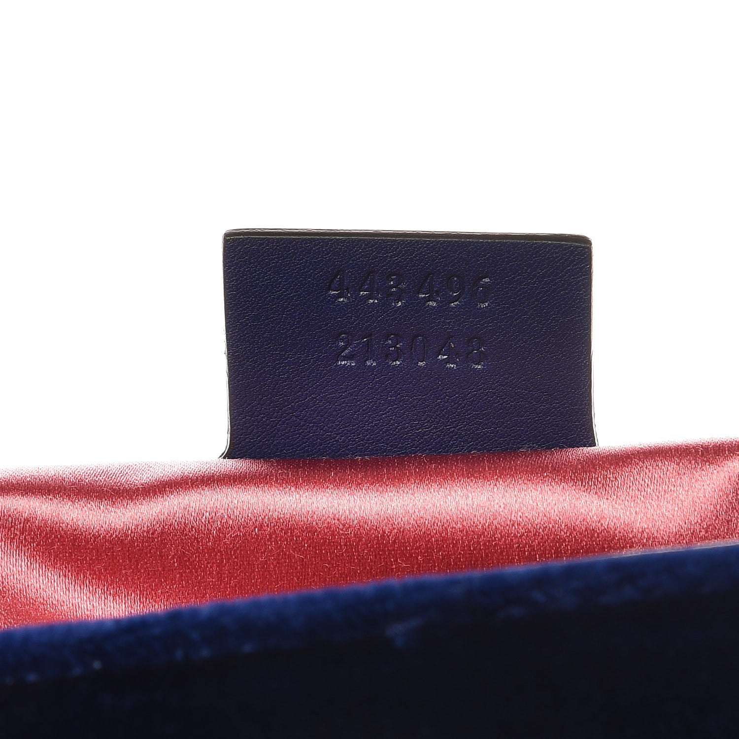 Gucci Velvet Matelasse Medium GG Marmont Shoulder Bag Cobalt Blue 7 of 7