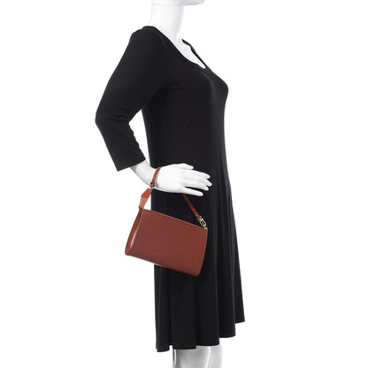 Louis Vuitton Epi Pochette Accessories 24 Kenyan Fawn 2 of 11