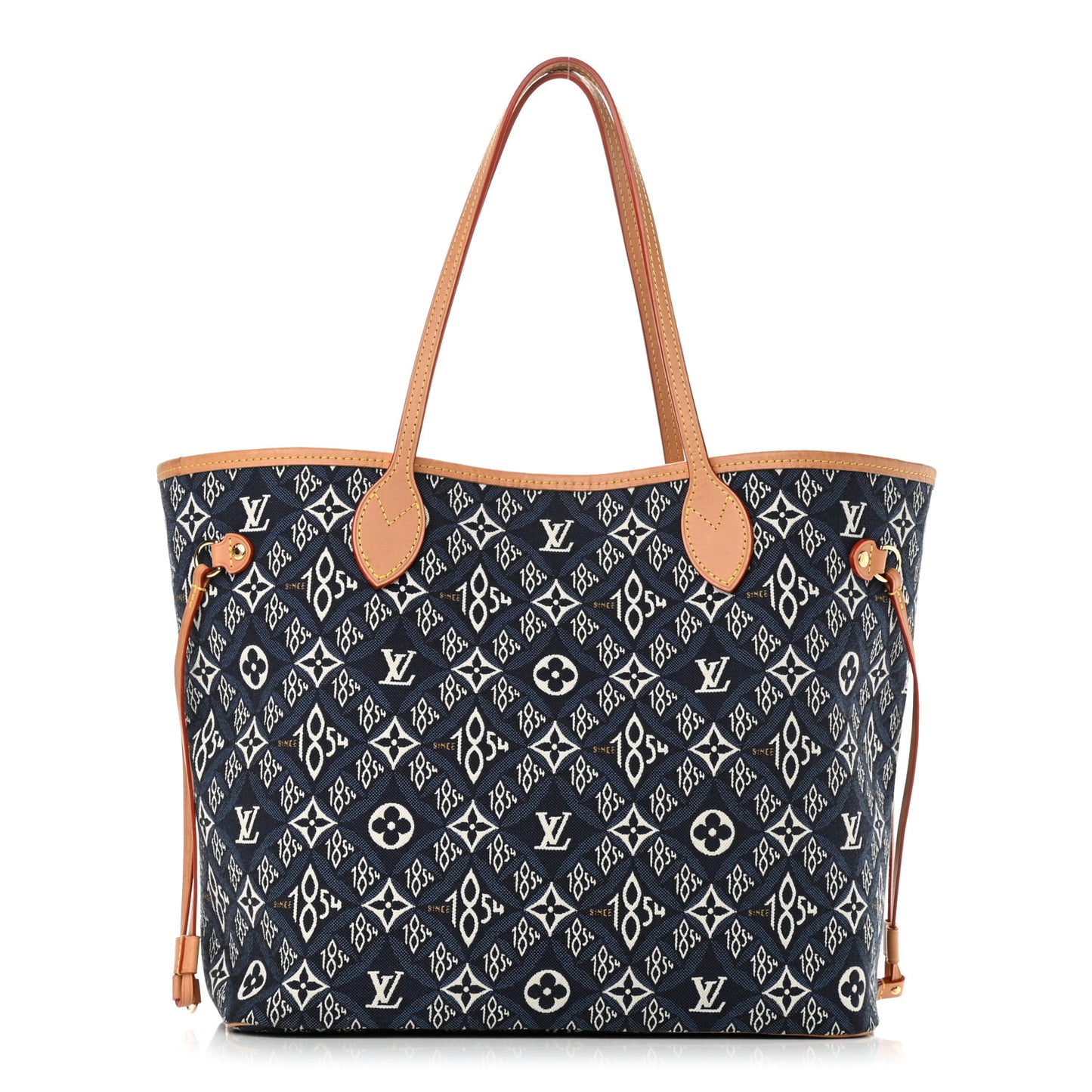Jacquard Since 1854 Neverfull MM Blue