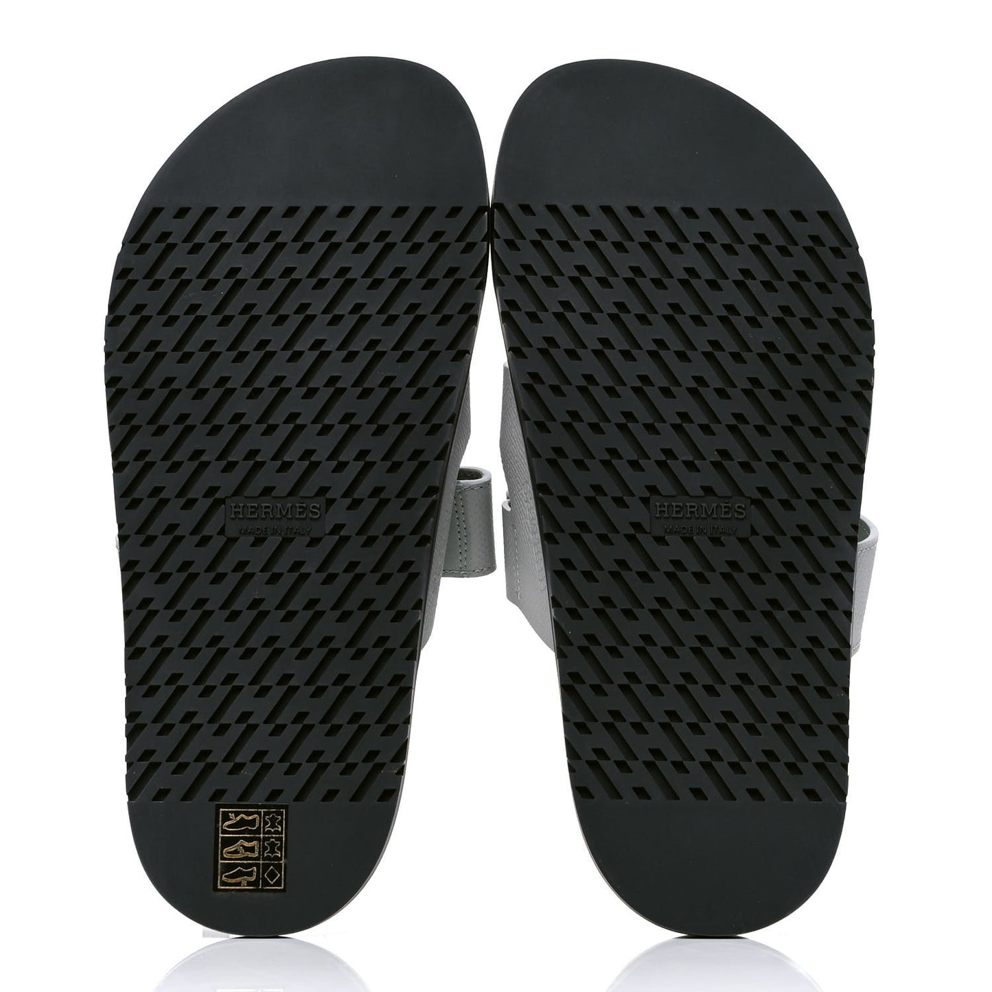 Calfskin Womens Chypre Sandals 37 Bleu Glacier