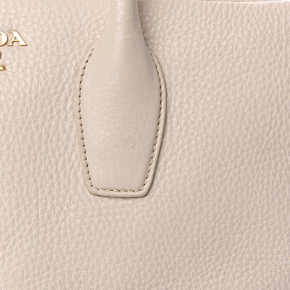 Prada Vitello Daino Bauletto Talco 11 of 14