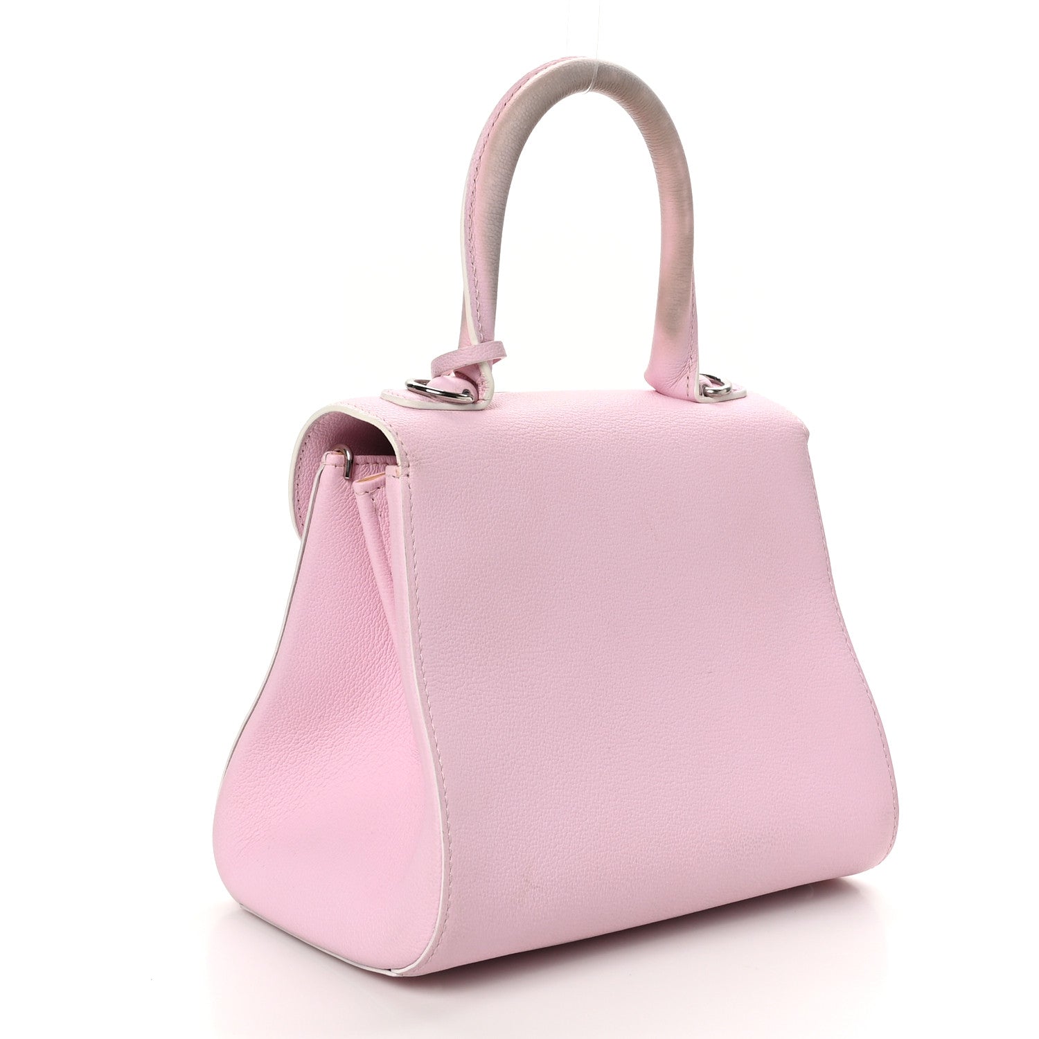 Delvaux Grained Calfskin Mini Brillant Satchel Nakuru 4 of 12