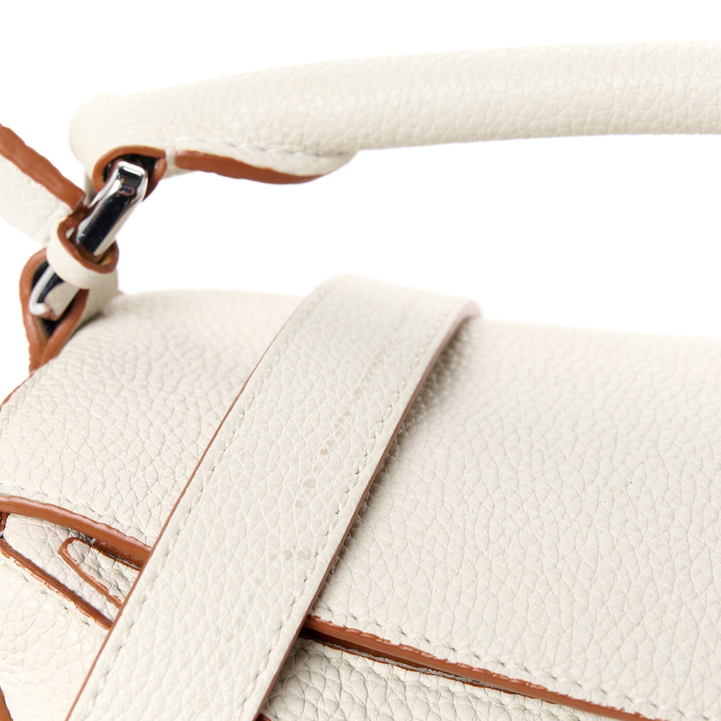 Calfskin Small Puzzle Bag Ivory