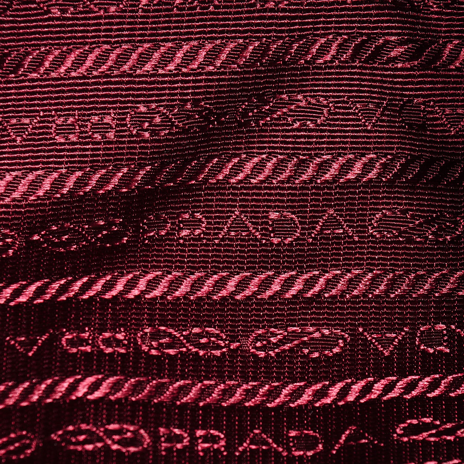 Prada Nappa Mordore Stripes Shoulder Bag Ribes 8 of 10