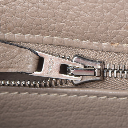 Hermes Taurillon Clemence Kelly Retourne 35 Gris Tourterelle 64 of 80