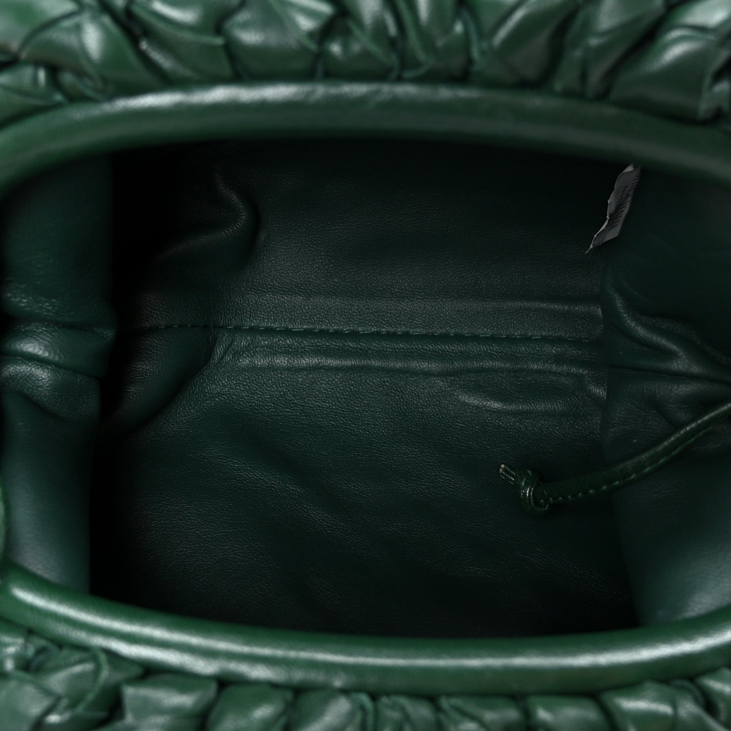 Nappa Intrecciato The Mini Pouch Raintree