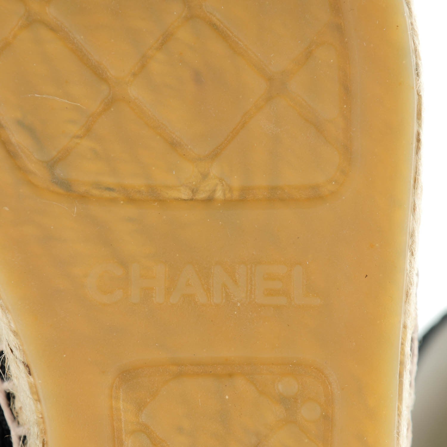 Chanel Patent Sequin CC Espadrilles 39 Black 7 of 9