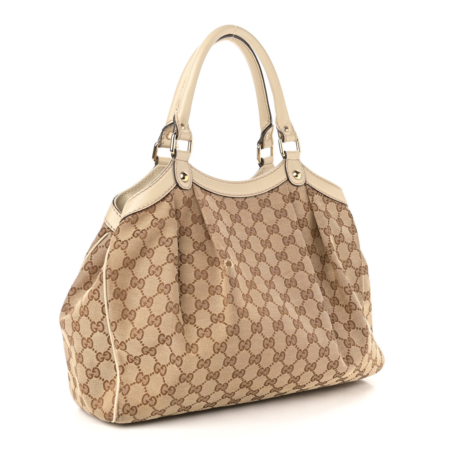 Monogram Medium Sukey Tote Off White