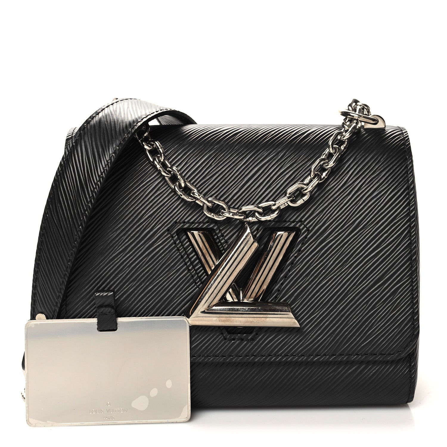 Louis Vuitton Epi Twist Shoulder Bag PM Black 3 of 10