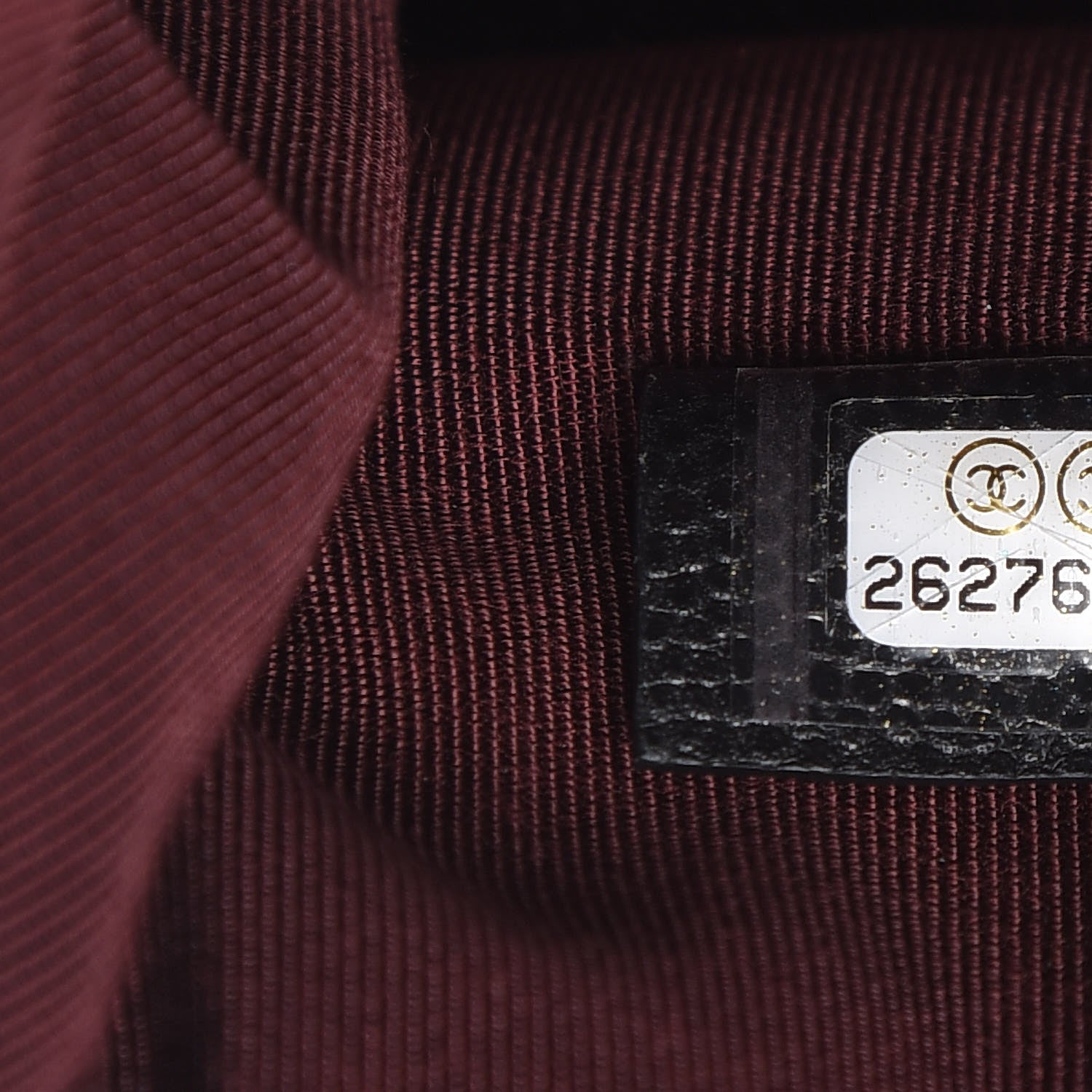 Chanel Caviar Quilted Large Cosmetic Case Black 7 of 10