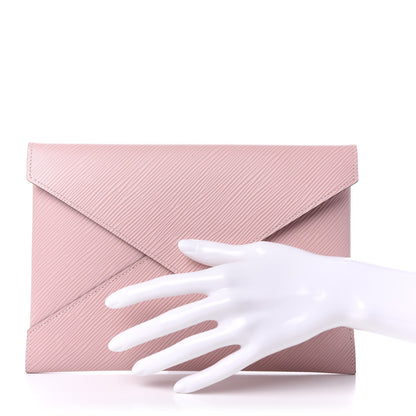 Louis Vuitton Epi Large Kirigami Pochette Insert Rose Ballerine 3 of 9
