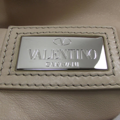 Valentino Garavani Leather Petale Hobo Beige 13 of 13