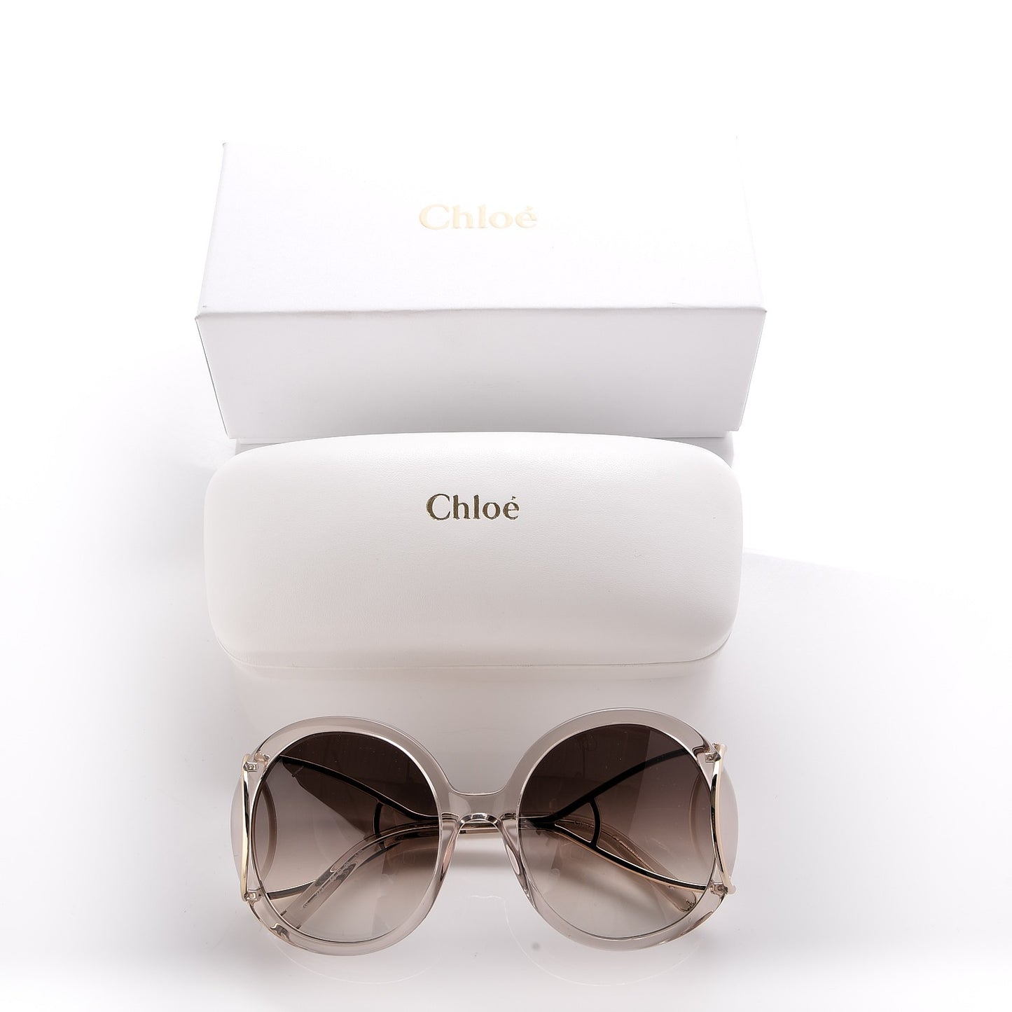 Jackson Oversized Round Sunglasses CE124S Turtledove