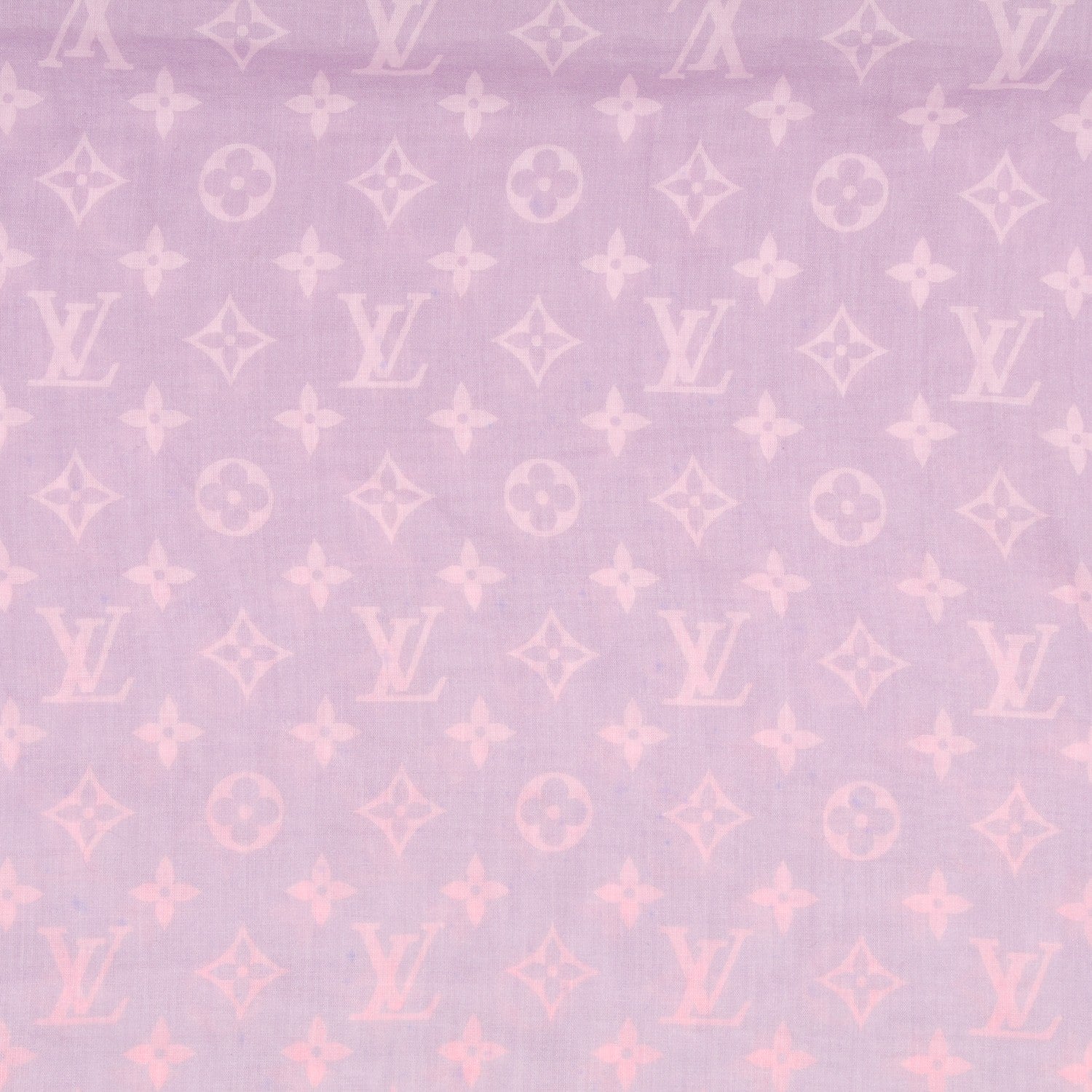 Louis Vuitton Cotton Monogram Sunrise Stole Blue Ciel 13 of 13