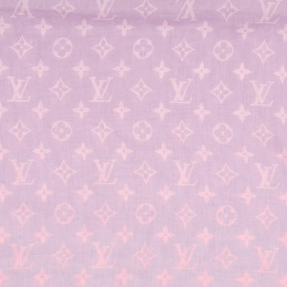 Louis Vuitton Cotton Monogram Sunrise Stole Blue Ciel 13 of 13