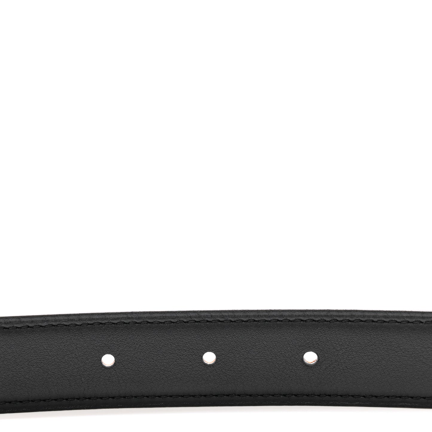 Swift Epsom 24mm Mini Constance H Belt 80 32 Black Gold