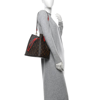 Louis Vuitton Monogram Neonoe MM Coquelicot 2 of 11