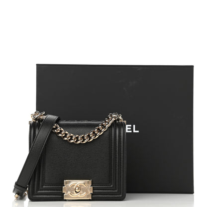 Chanel Caviar Mini Boy Flap Black 11 of 11