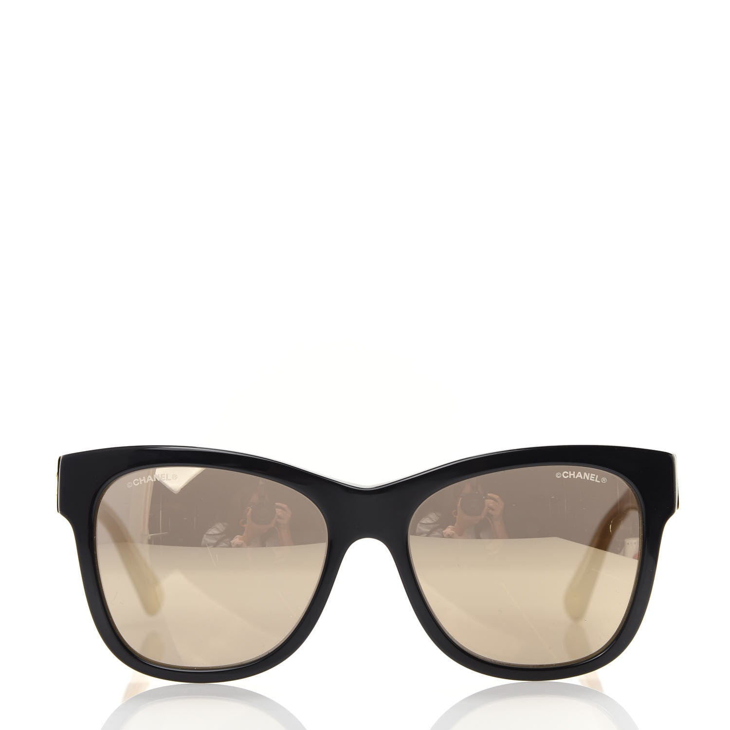 Chanel Acetate Square CC Sunglasses 5380 Black 2 of 8