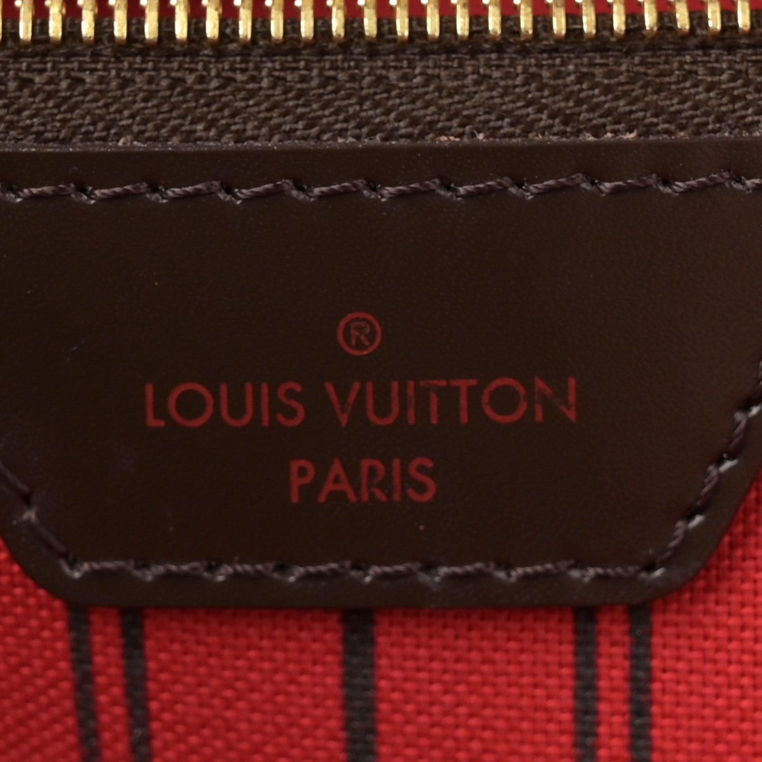 Louis Vuitton Damier Ebene Neverfull MM 9 of 13